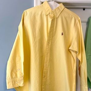 Ralph Lauren Classic Button-Down, Color: Lemon